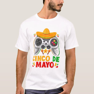 T-shirt Jeu Drôle Cinco De Mayo S Mexicain S Pour Hommes