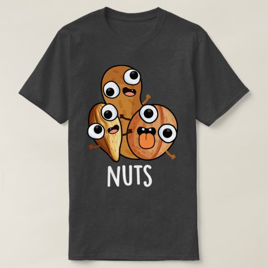 T-shirt Jeu Drôle Nutty Nutty (Design devant)