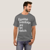 T-shirt Jeu Jeu Correspondance cadeau (Devant entier)