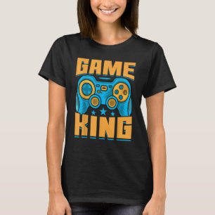 T-shirt Jeu Jeu King Jeux Vidéo Jeu