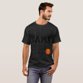 T-shirt Jeu Jour Basketball Pour Jeune Garçon Fille Basket (Devant entier)