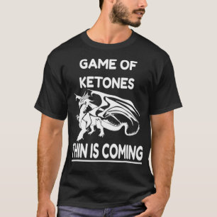T-shirt Jeu Ketones Keto Diet chemise Cadeau