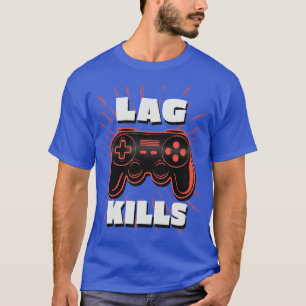 T-shirt Jeu LAG Funny Console Gamepad Gamer