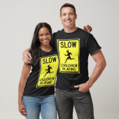 T-shirt Jeu lent d'enfants (Unisexe)