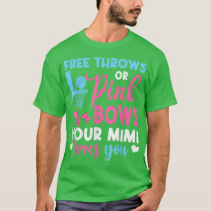 T-shirt Jeu Libre Ou Bows Rose Mimi Vous Aime Genre Rev