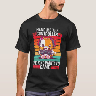 T-shirt Jeu Mains Moi Le Contrôleur King Console Gamer