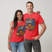 T-Shirt Jeu Majesté design de style (Unisexe)