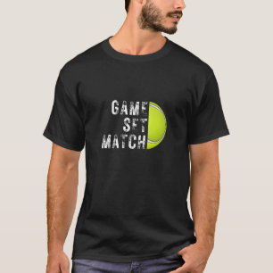 T-shirt Jeu Match Tennis 1