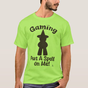 T-shirt Jeu Mettre l'épée sur moi Éffrayant Gamer