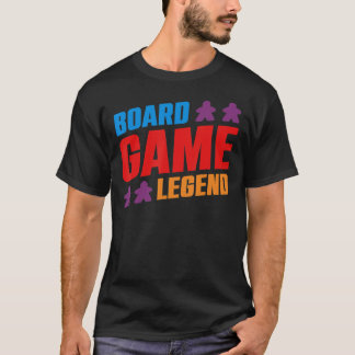 T-shirt Jeu Night Board Jeu Légende