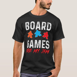 T-shirt Jeu Night Board Jeux sont ma confiture