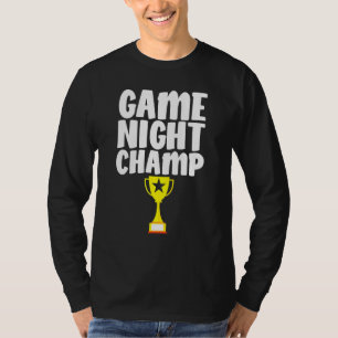 T-shirt Jeu Night Champ de jeu Addict de jeu