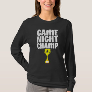 T-shirt Jeu Night Champ de jeu Addict de jeu
