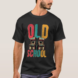 T-shirt Jeu OLD SCHOOL Retro Arcade Jeu Jeu Vidéo