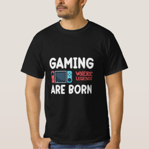 T-shirt jeu où les légendes naissent