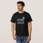 T-shirt Jeu Pixel Game Over Rétro Gaming (Devant entier)
