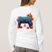 T-shirt Jeu PlayStation Halloween - Éffrayant PS5 Witch Co (Dos)