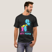 T-shirt Jeu Pooper Kidcore Balloon Chien Birthday Balloon (Devant entier)