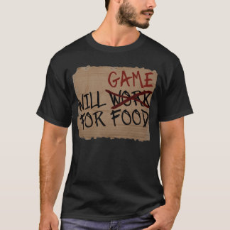 T-shirt Jeu pour la nourriture