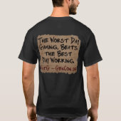 T-shirt Jeu pour la nourriture (Dos)
