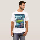 T-SHIRT JEU PROJECTEUR ÉTATS-UNIS (Devant entier)
