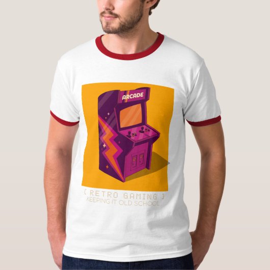 T-shirt Jeu Retro (Devant)