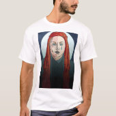 T-shirt Jeu rigide de Sansa des trônes (Devant)