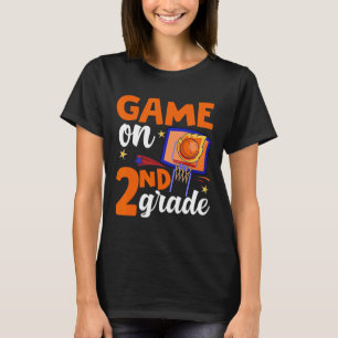 T-shirt Jeu sur 2e année Bysketbyll Byck To School Studen