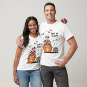 T-shirt Jeu sur Halloween des fantômes (Unisexe)