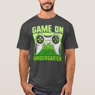 T-shirt Jeu Sur Kindergarten Drôle Retour À L'École Gamer