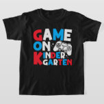T-shirt Jeu Sur La Maternelle Grade Funny Birthday Boy<br><div class="desc">Drôle dit "Jeu en 6e année" Funny Jeu Vidéo Anniversaire Jeu de design coloré. Notre design "Game On Sixième Grade". Parfait pour les champs de football, les élèves intelligents et les petits joueurs, c'est une tenue mignonne et cool pour la journée d'école, les fêtes, les anniversaires. Laissez les garçons et...</div>