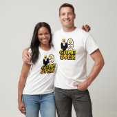 T-shirt Jeu sur le mariage (8 bits) (Unisexe)