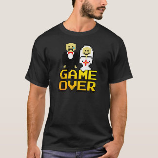 T-shirt Jeu sur le mariage (8 bits)