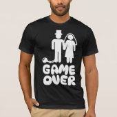 T-shirt Jeu sur le Mariage de la chambre de mariage (Devant)