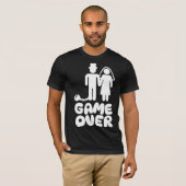 T-shirt Jeu sur le Mariage de la chambre de mariage (Devant entier)