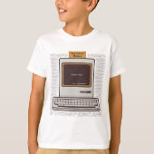 T-shirt Jeu sur PC ancien (Devant)