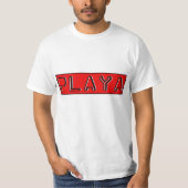 T-shirt Jeu sur Playa (Devant)