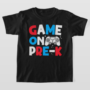 T-shirt Jeu Sur Pré-k Grade Funny Anniversaire Garçon Cool