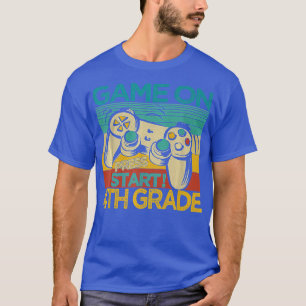 T-shirt Jeu Sur Vidéo 4e année Jeu Enseignant Retour