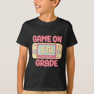 T-shirt Jeu Sur Vidéo Cool De 8E Année Jeu Ck To School Ki