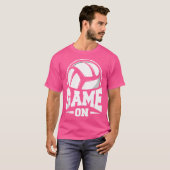 T-shirt Jeu Sur Volleyball (Devant entier)