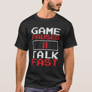 T-shirt Jeu Suspendu Drôle Dit Gamer