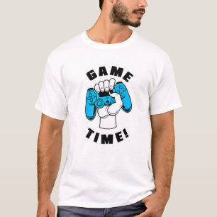 T-shirt Jeu Temps Vidéo Joueur Joueur Joueur Console P
