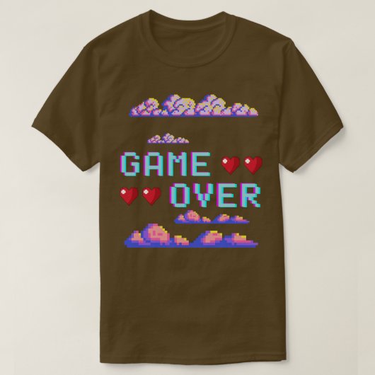 T-shirt Jeu terminé (Design devant)