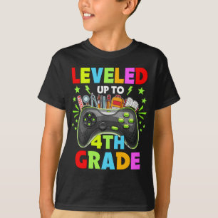 T-shirt Jeu vidéo allant jusqu'à la 4e année de retour 