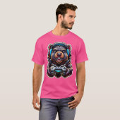 T-shirt Jeu vidéo casque Wombat Gaming (Devant entier)