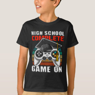 T-shirt Jeu Vidéo Complet de l'école Cadeau Graduation Sen