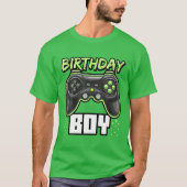 T-shirt Jeu vidéo de Birthday Boy (Devant)