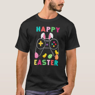 T-shirt Jeu Vidéo de Bunny mignonne Gamer Happy Easte