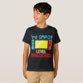T-shirt Jeu vidéo de niveau 3rd (Devant entier)